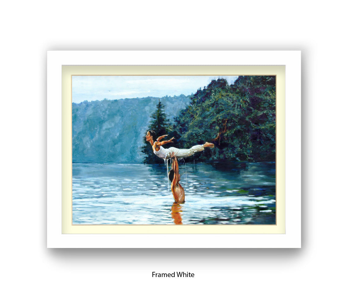 Dirty Dancing - Lake - Michael Kozlov Art Print