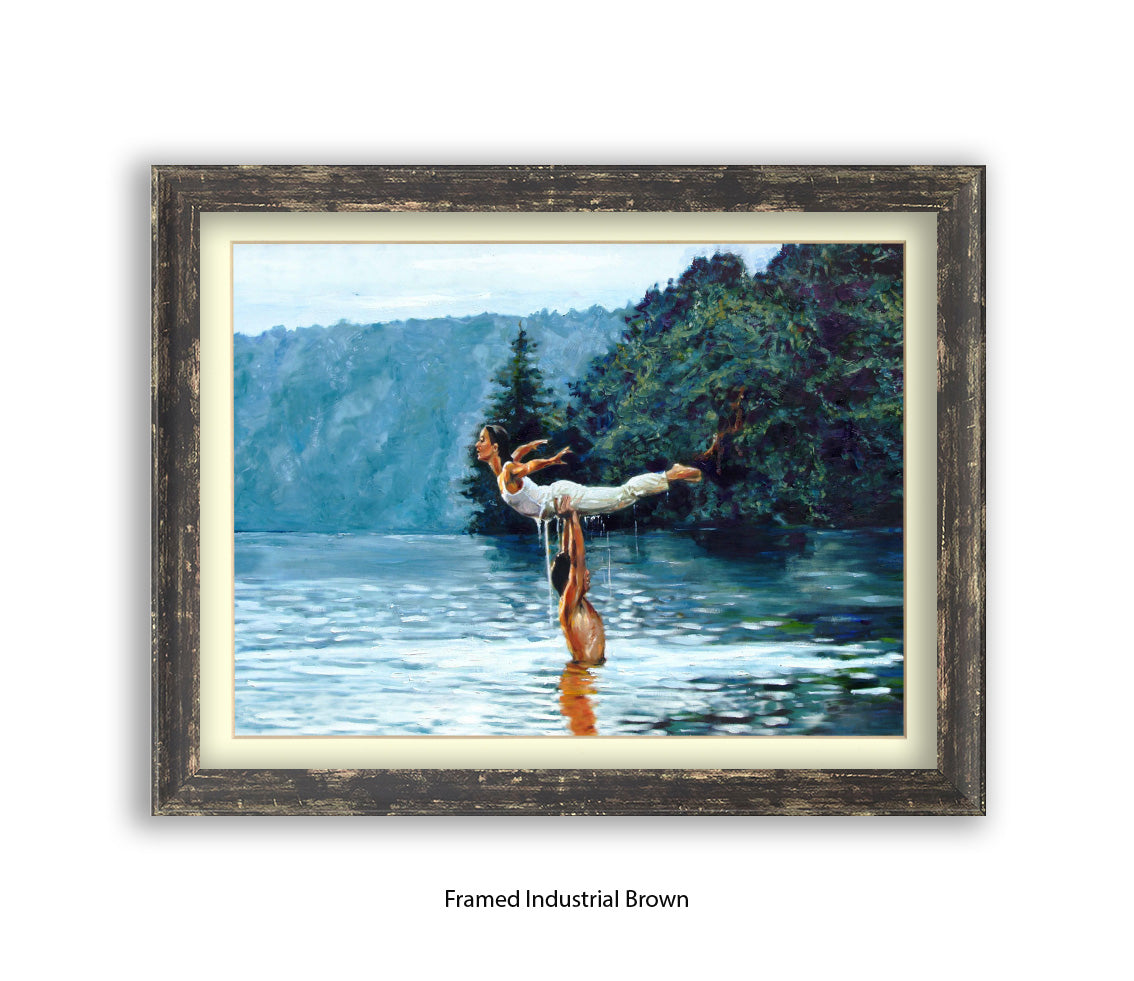 Dirty Dancing - Lake - Michael Kozlov Art Print