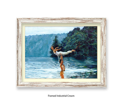 Dirty Dancing - Lake - Michael Kozlov Art Print