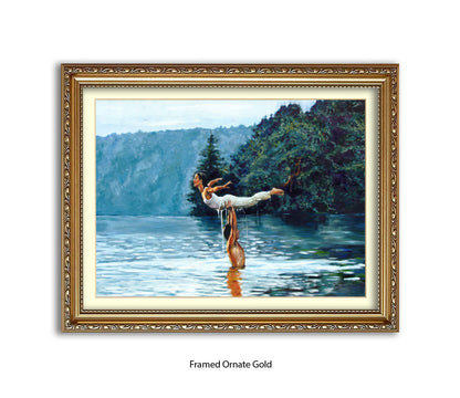 Dirty Dancing - Lake - Michael Kozlov Art Print