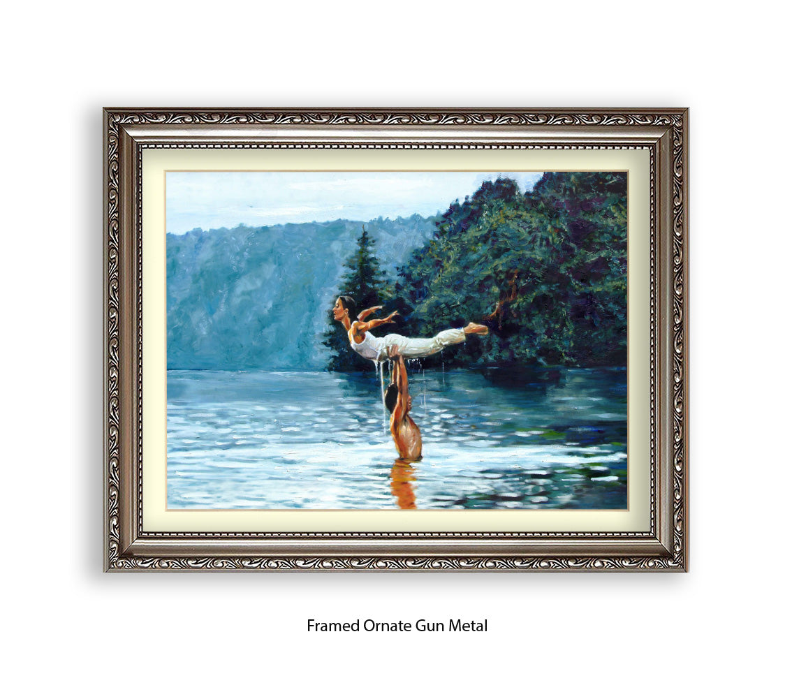 Dirty Dancing - Lake - Michael Kozlov Art Print