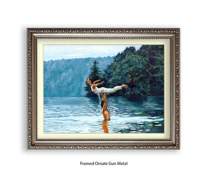 Dirty Dancing - Lake - Michael Kozlov Art Print