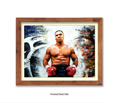 Mike Tyson - Michael Kozlov Art Print