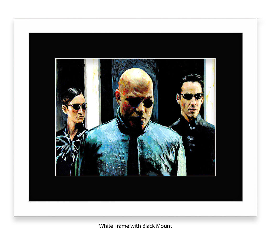 Matrix - Trio - Michael Kozlov Art Print