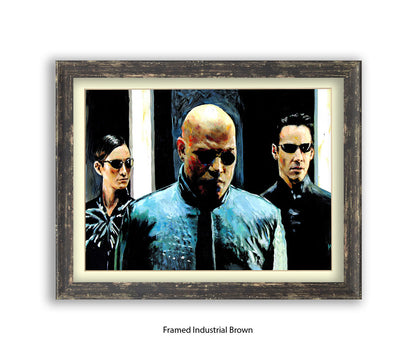 Matrix - Trio - Michael Kozlov Art Print