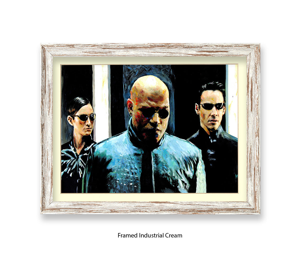 Matrix - Trio - Michael Kozlov Art Print
