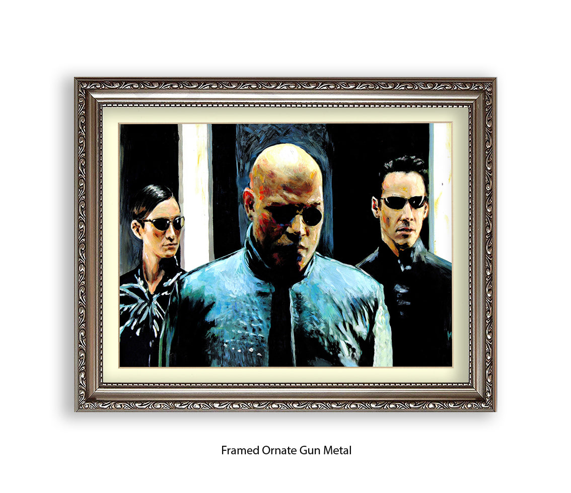 Matrix - Trio - Michael Kozlov Art Print