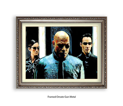 Matrix - Trio - Michael Kozlov Art Print