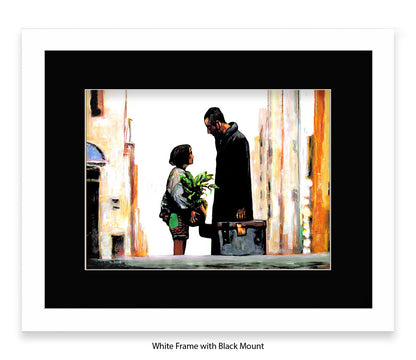 Leon Street - Suitcase - Michael Kozlov Art Print