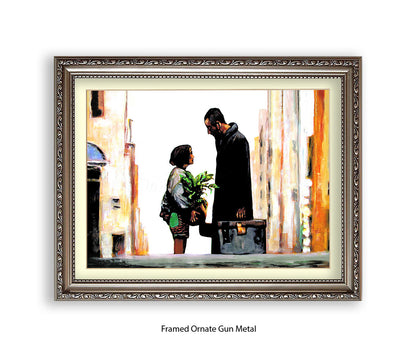 Leon Street - Suitcase - Michael Kozlov Art Print