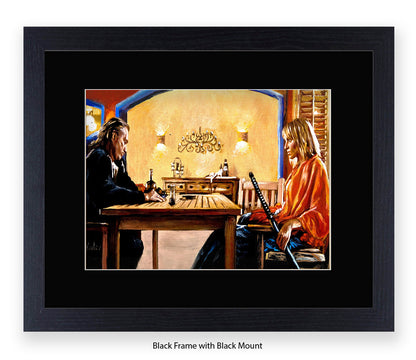 Kill Bill - Kiddo - Michael Kozlov Art Print