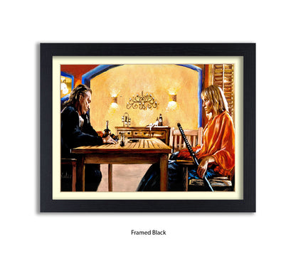 Kill Bill - Kiddo - Michael Kozlov Art Print