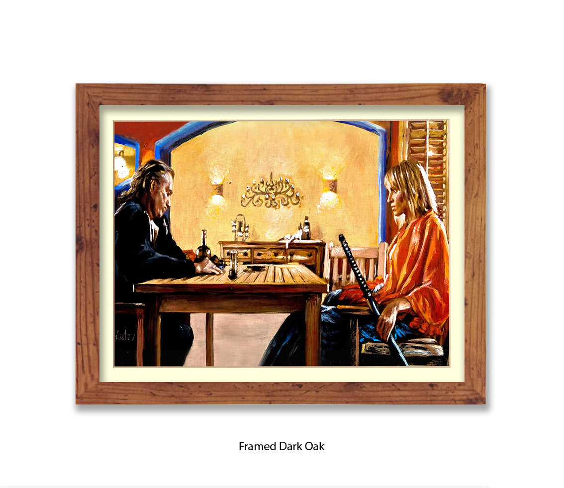 Kill Bill - Kiddo - Michael Kozlov Art Print