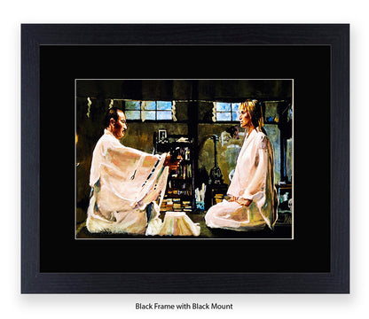 Kill Bill - Hanzo - Michael Kozlov Art Print