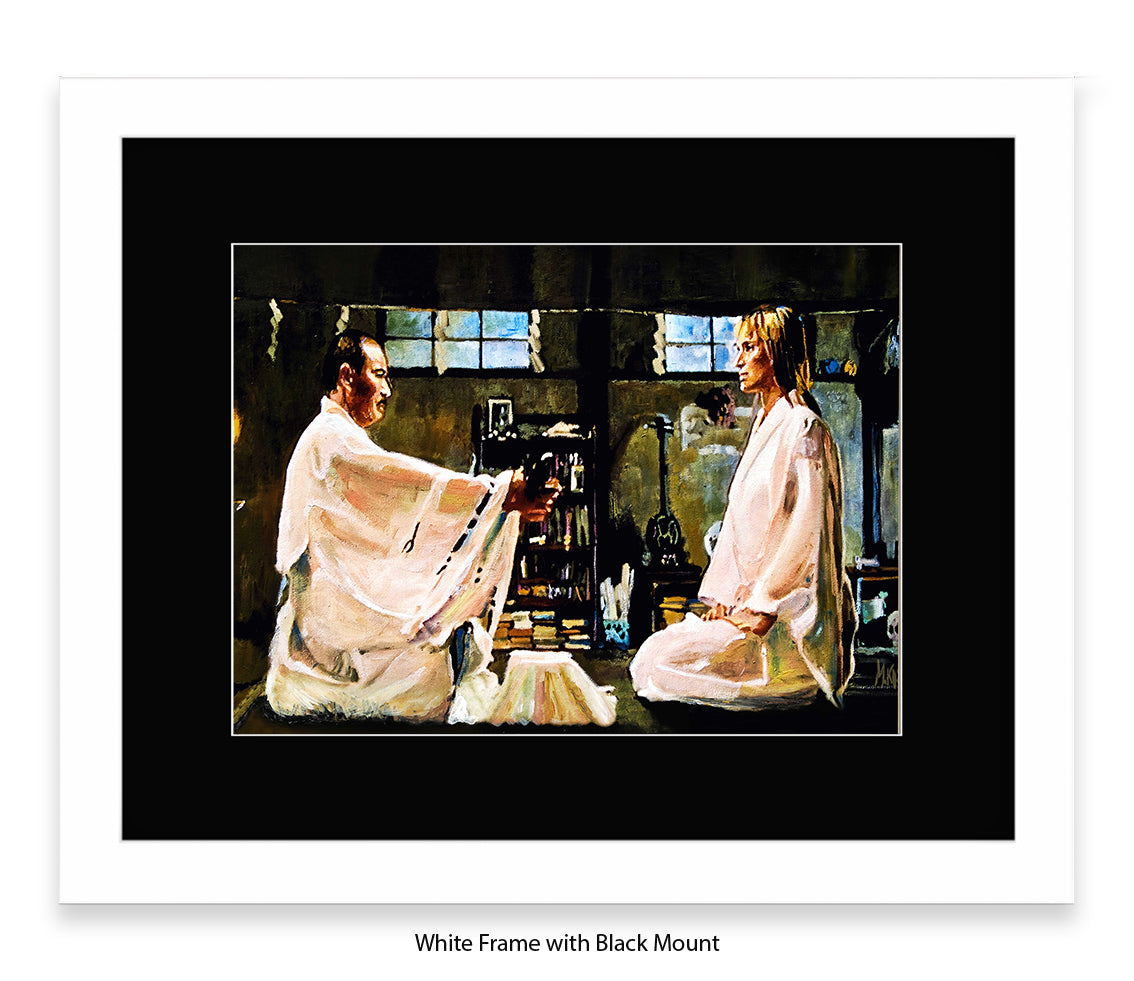 Kill Bill - Hanzo - Michael Kozlov Art Print