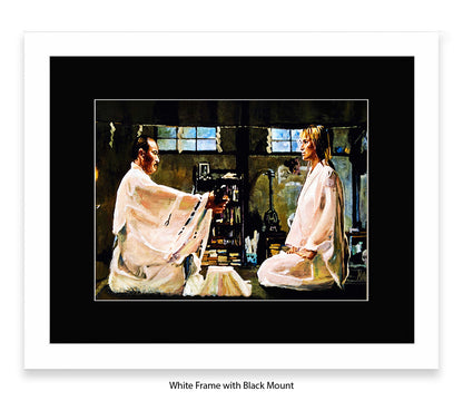 Kill Bill - Hanzo - Michael Kozlov Art Print