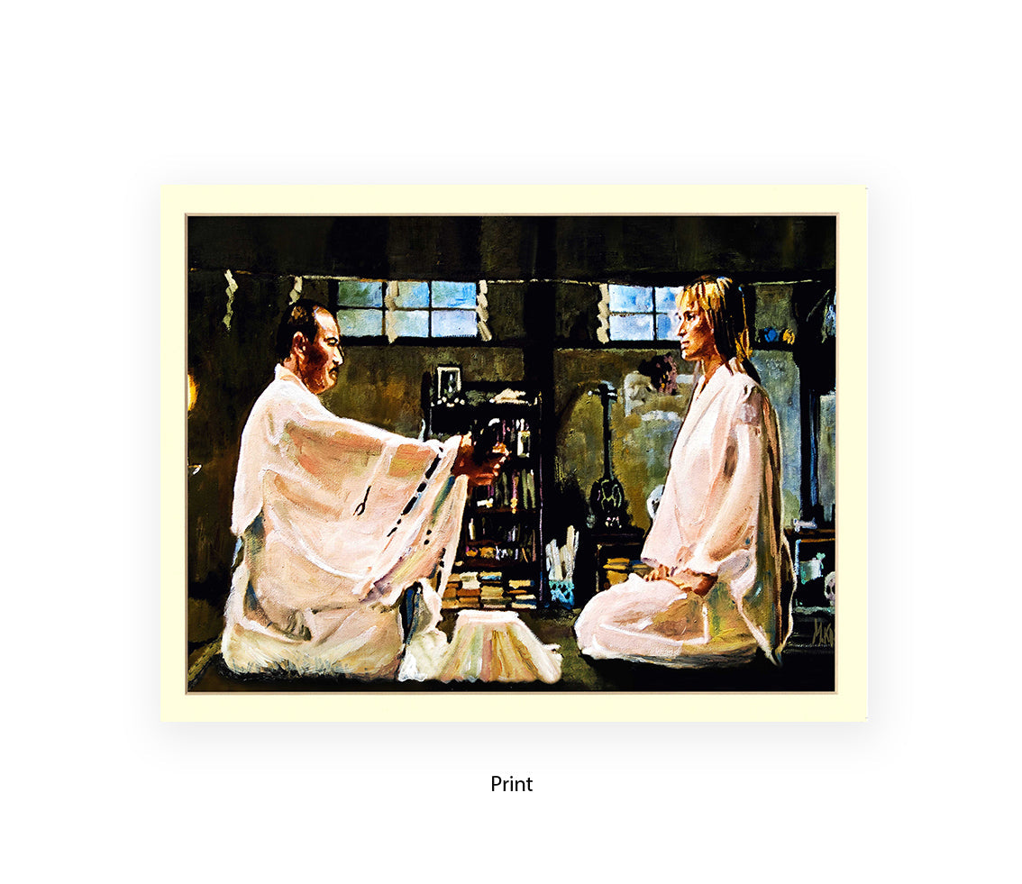 Kill Bill - Hanzo - Michael Kozlov Art Print