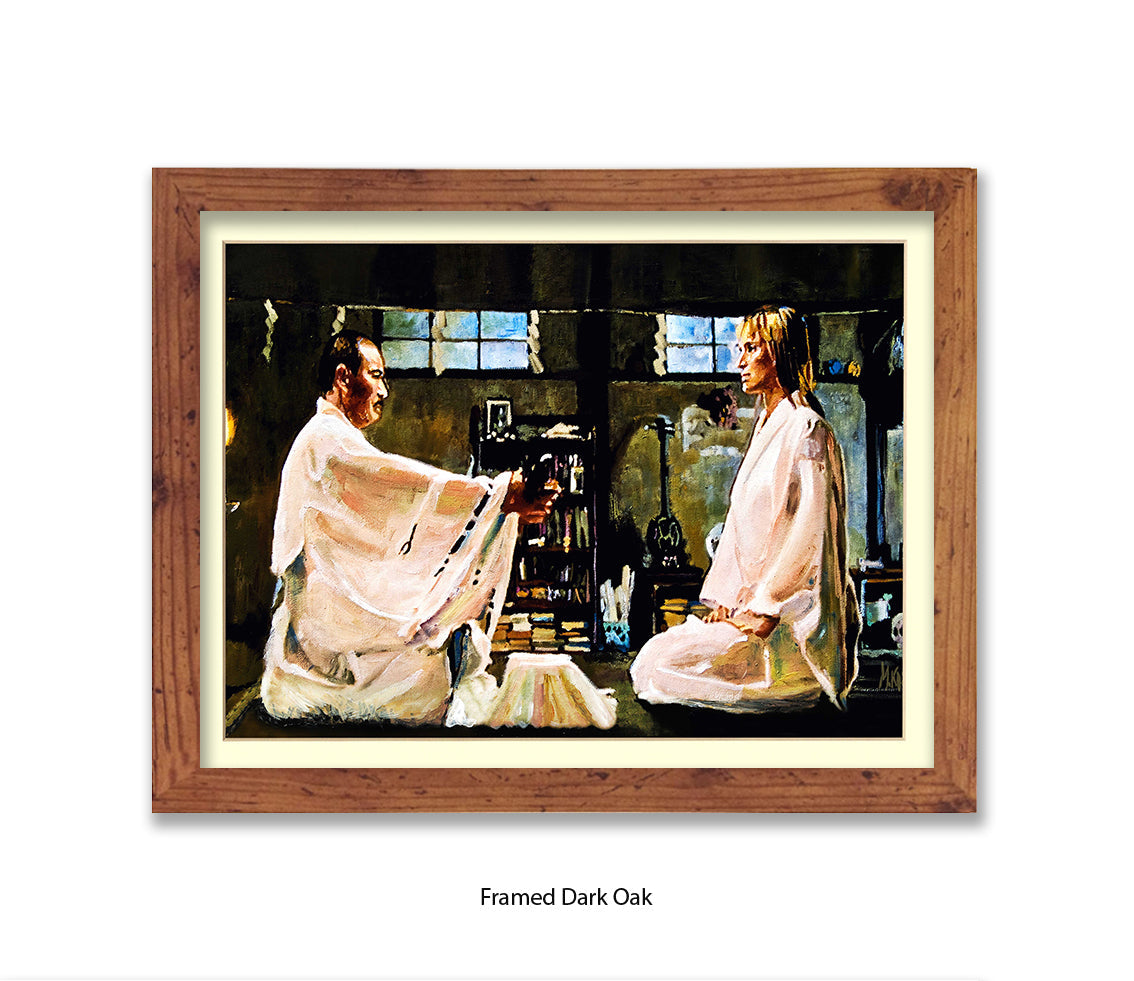 Kill Bill - Hanzo - Michael Kozlov Art Print