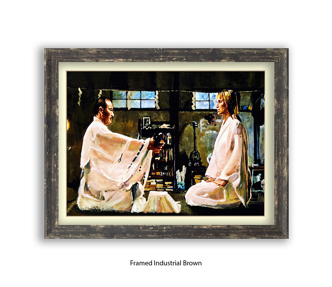 Kill Bill - Hanzo - Michael Kozlov Art Print