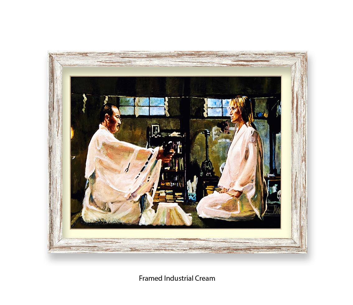 Kill Bill - Hanzo - Michael Kozlov Art Print