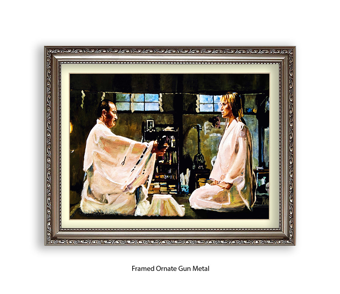 Kill Bill - Hanzo - Michael Kozlov Art Print