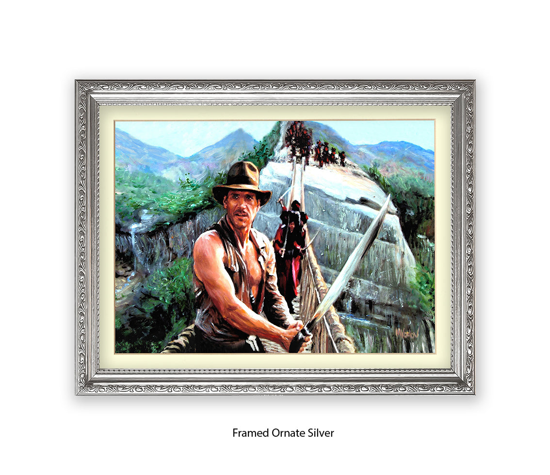 Indiana Jones - Harrison Ford - Michael Kozlov Art Print
