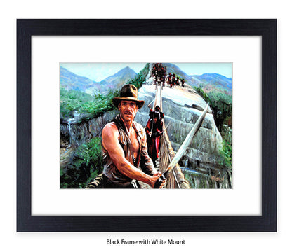 Indiana Jones - Harrison Ford - Michael Kozlov Art Print