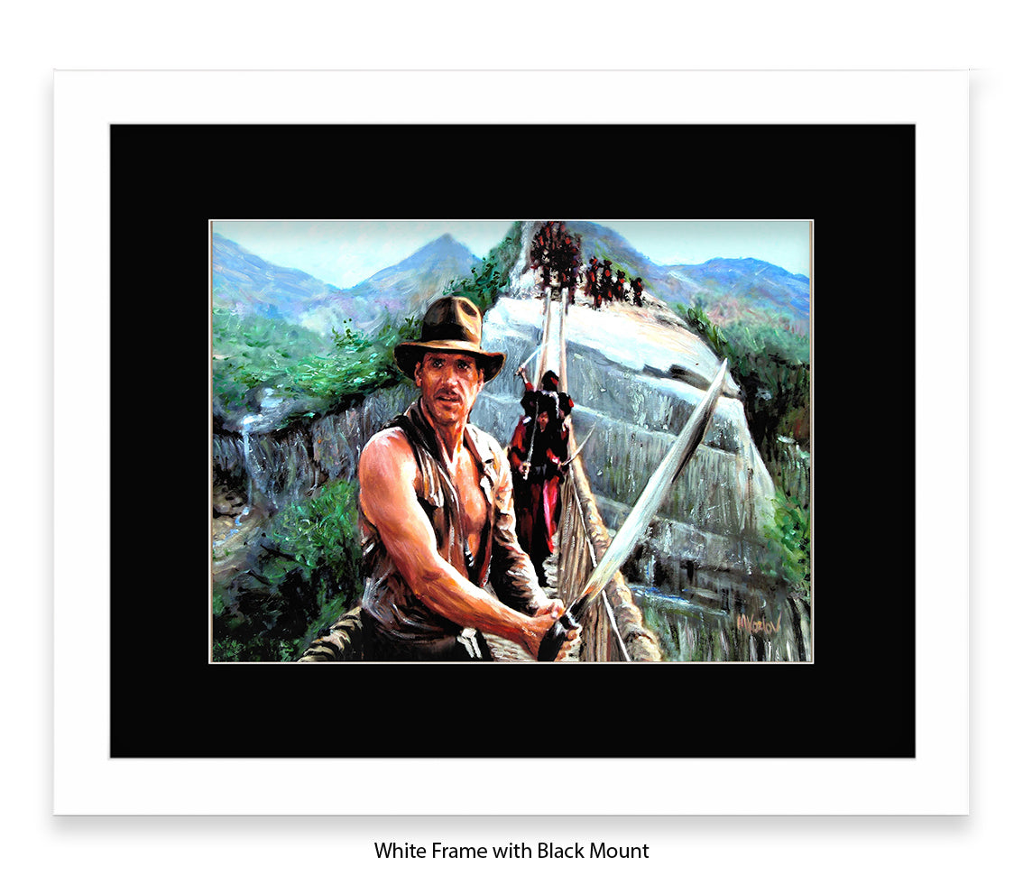 Indiana Jones - Harrison Ford - Michael Kozlov Art Print