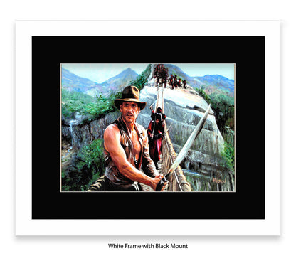 Indiana Jones - Harrison Ford - Michael Kozlov Art Print