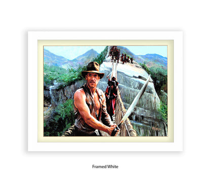 Indiana Jones - Harrison Ford - Michael Kozlov Art Print