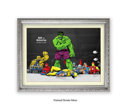 First Minute, First Round - Michael Kozlov Art Print