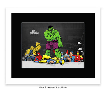 First Minute, First Round - Michael Kozlov Art Print