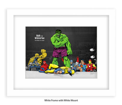 First Minute, First Round - Michael Kozlov Art Print