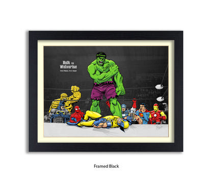 First Minute, First Round - Michael Kozlov Art Print