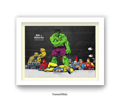 First Minute, First Round - Michael Kozlov Art Print