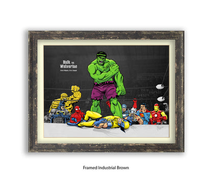 First Minute, First Round - Michael Kozlov Art Print