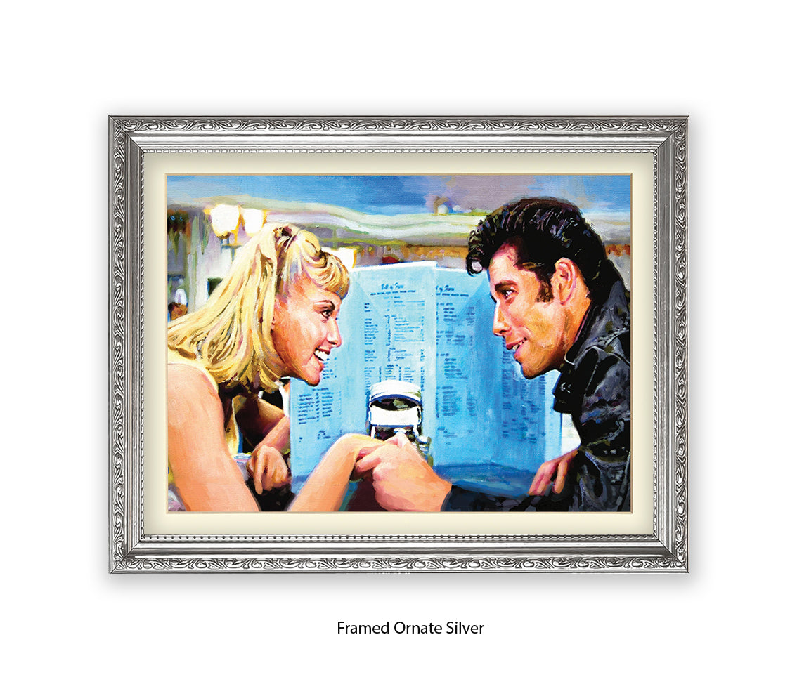 Grease - Diner - Michael Kozlov Art Print