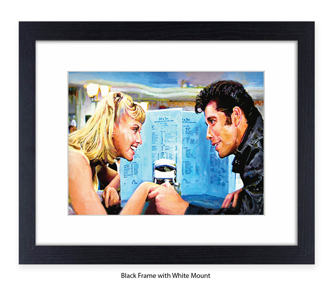 Grease - Diner - Michael Kozlov Art Print