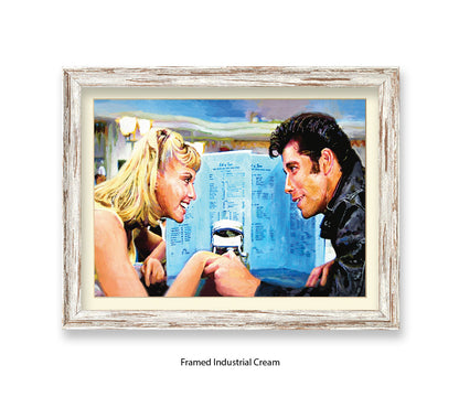 Grease - Diner - Michael Kozlov Art Print
