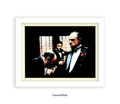 Godfather - Brando Kiss - Michael Kozlov Art Print