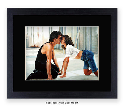 Dirty Dancing - The kiss - Michael Kozlov Art Print