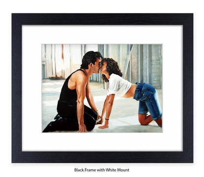 Dirty Dancing - The kiss - Michael Kozlov Art Print