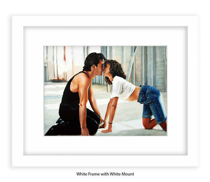 Dirty Dancing - The kiss - Michael Kozlov Art Print