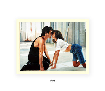 Dirty Dancing - The kiss - Michael Kozlov Art Print