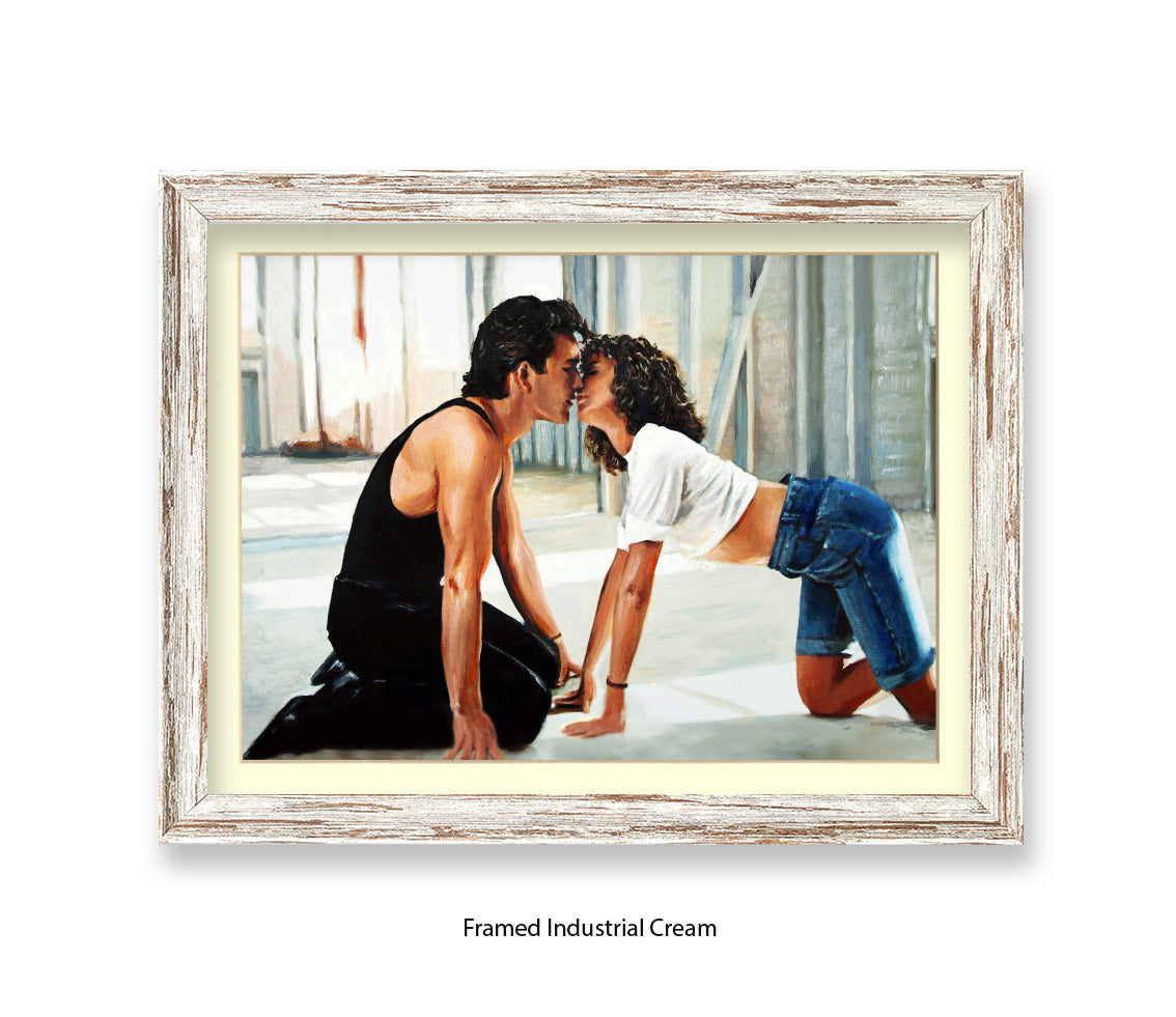 Dirty Dancing - The kiss - Michael Kozlov Art Print