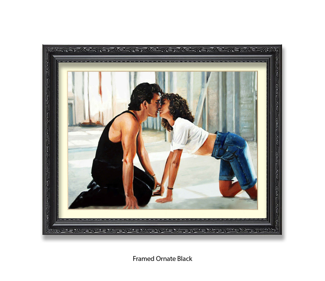 Dirty Dancing - The kiss - Michael Kozlov Art Print