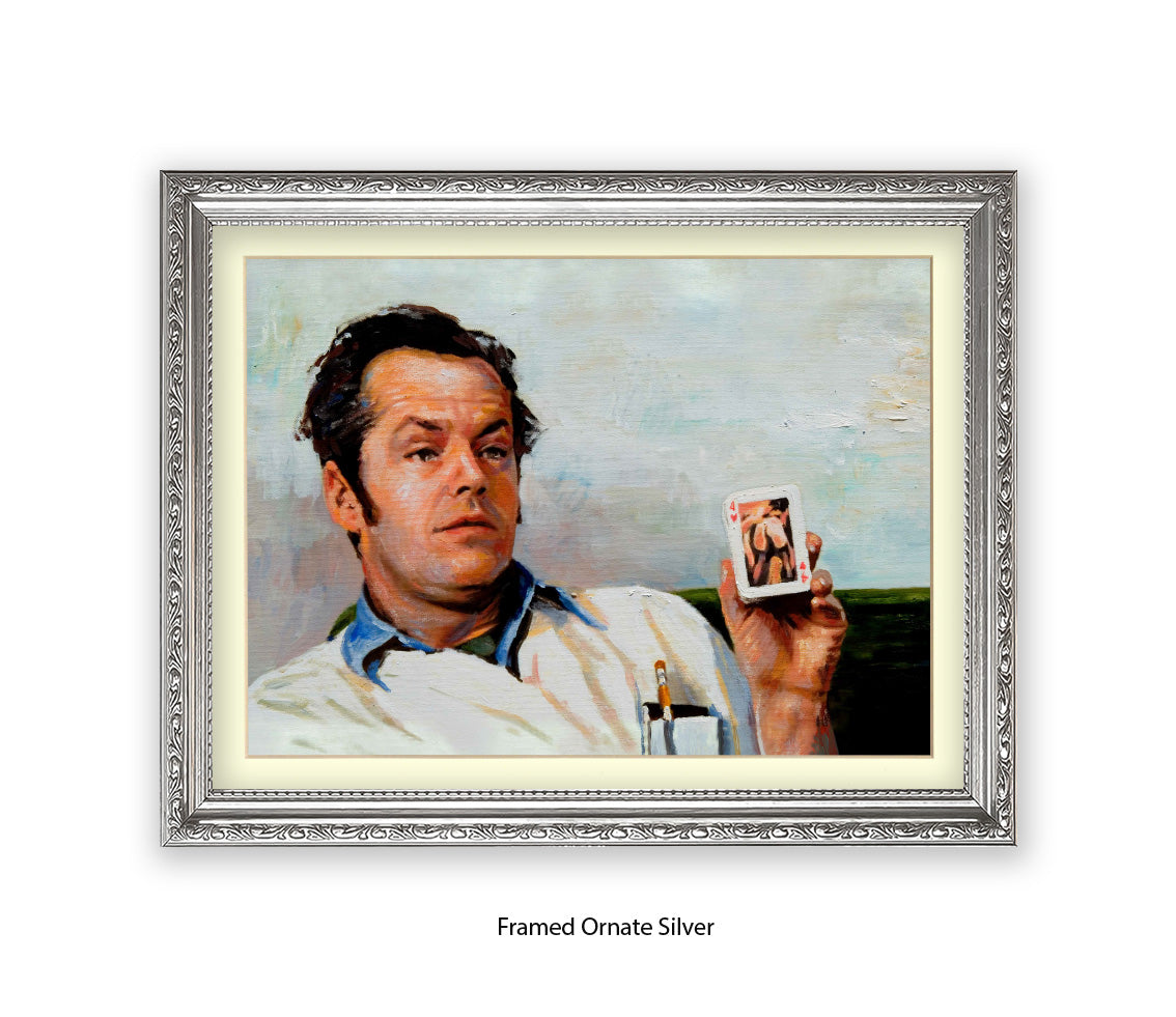 One Flew over the Cuckoo's Nest - Jack - Michael Kozlov Art Print