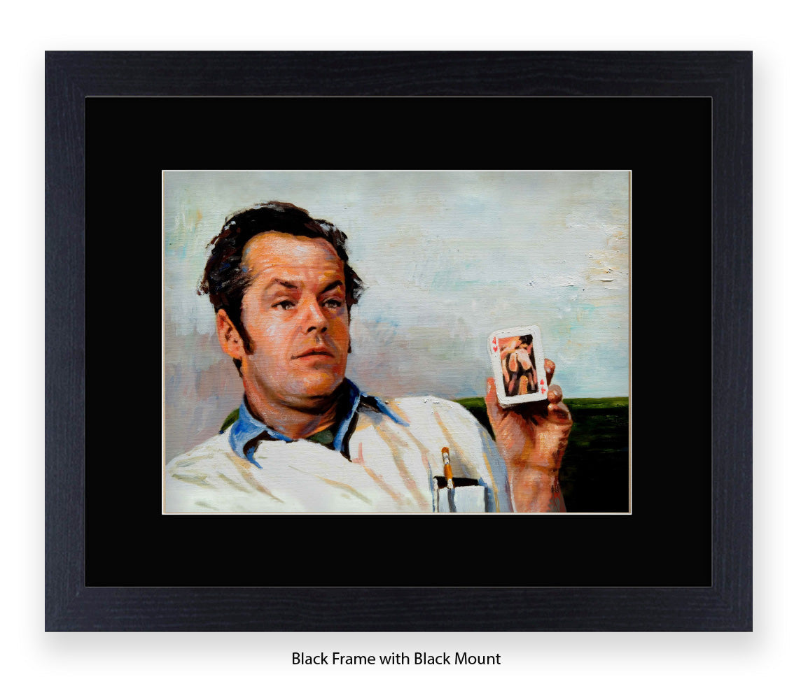 One Flew over the Cuckoo's Nest - Jack - Michael Kozlov Art Print