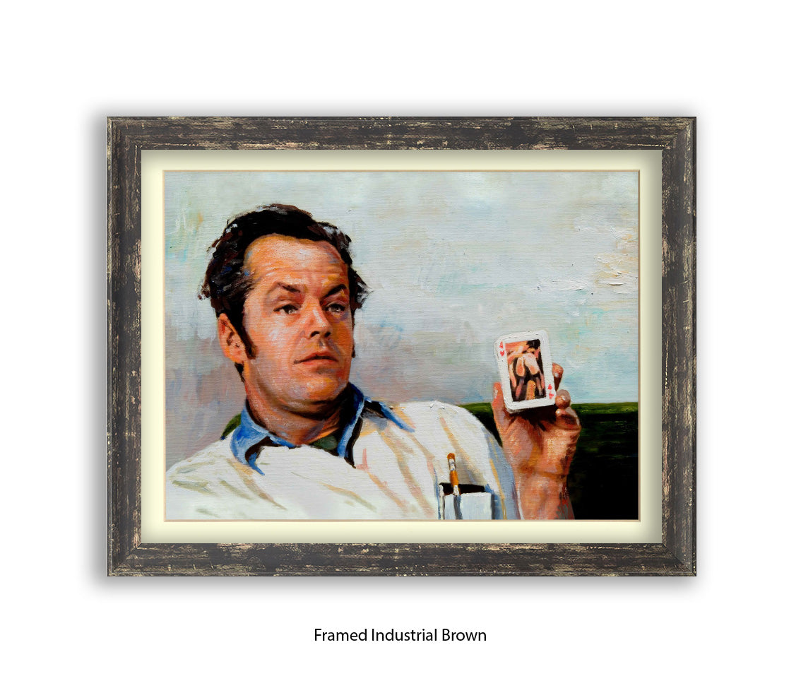 One Flew over the Cuckoo's Nest - Jack - Michael Kozlov Art Print