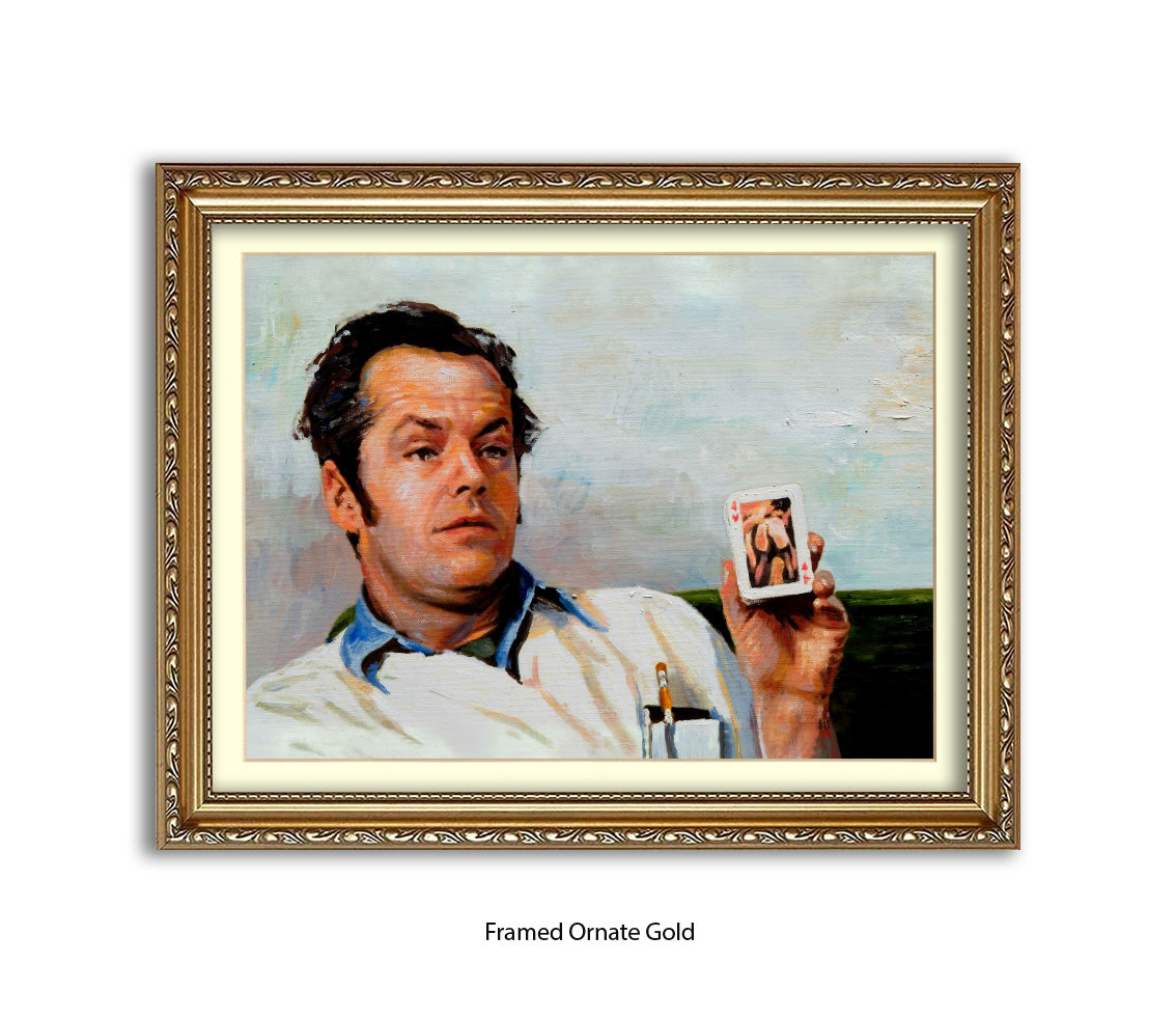 One Flew over the Cuckoo's Nest - Jack - Michael Kozlov Art Print